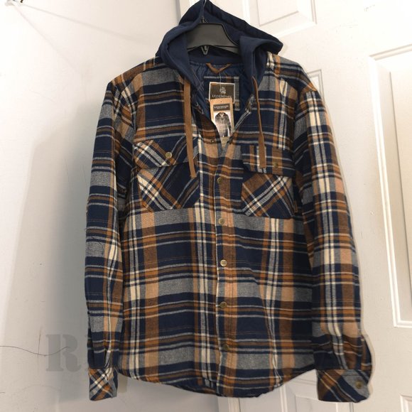 Men’s Shirt Jacket with Hood Legendary Outfitters - Picture 2 of 7